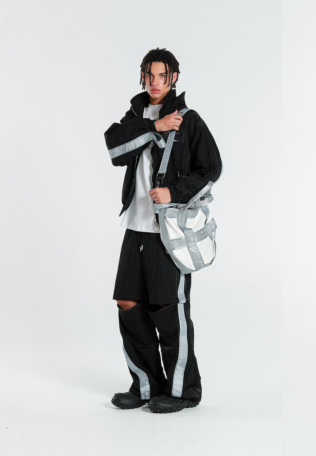 Bolso tote con efecto piel | MWM