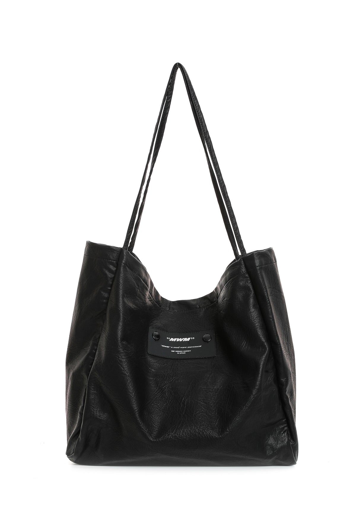 MWM FAUX LEATHER BAG (MEDIUM)