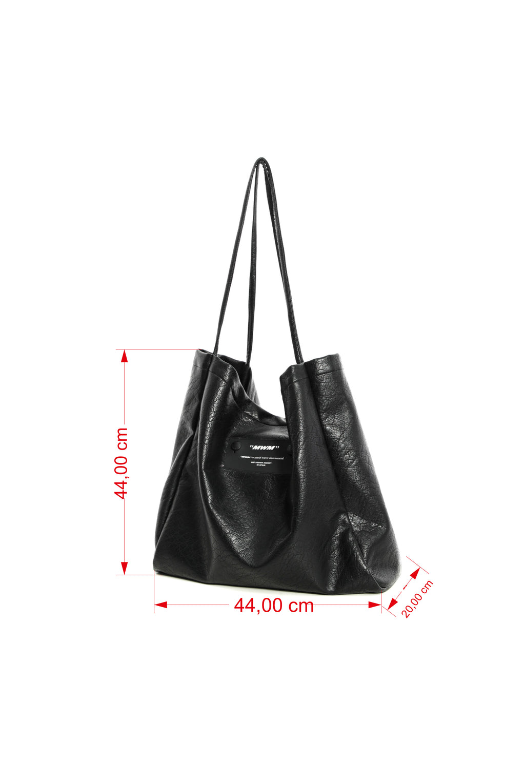 MWM FAUX LEATHER BAG (LARGE)