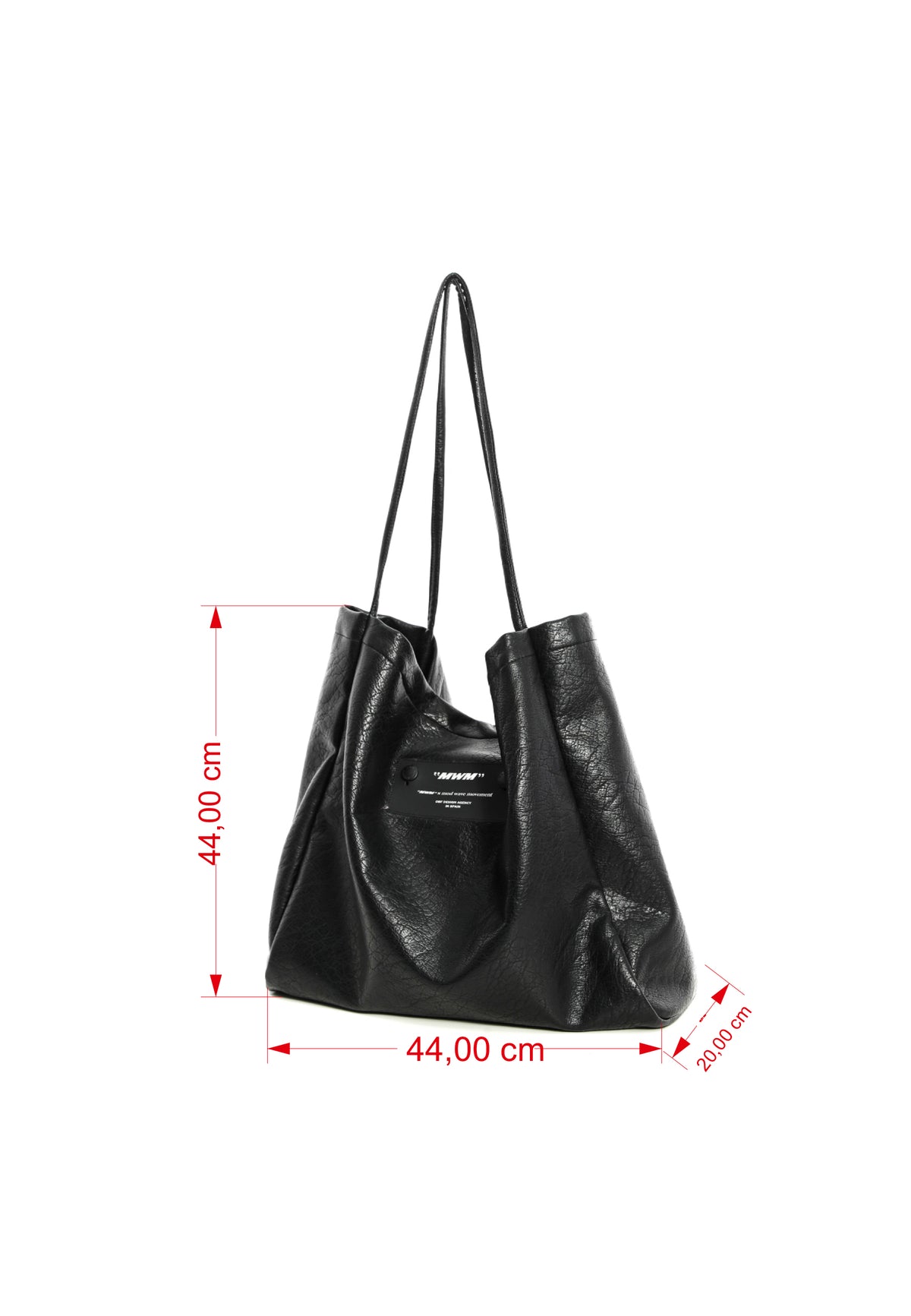 MWM FAUX LEATHER BAG (LARGE)
