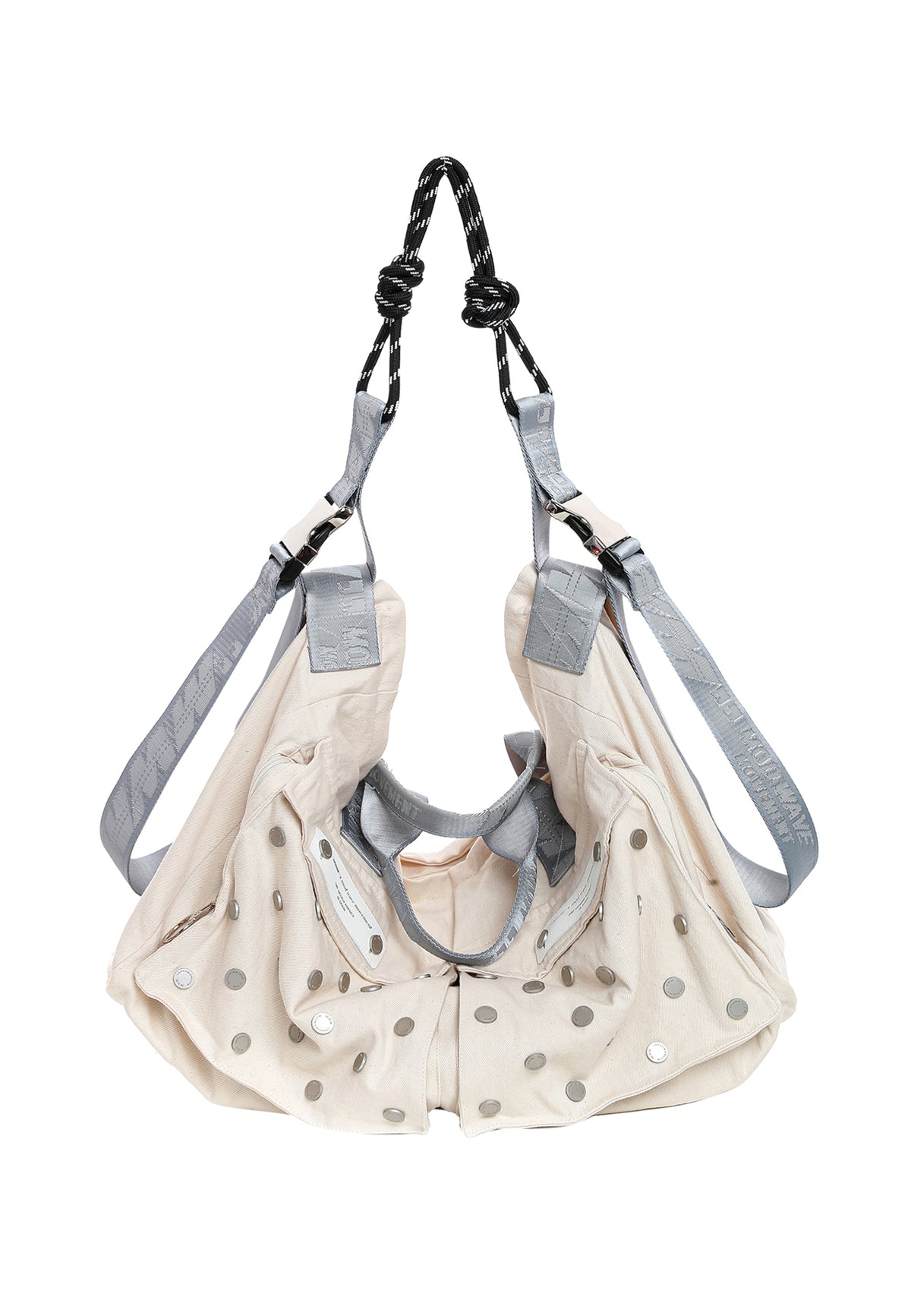 MWM DENIM BAG WITH METAL BUTTONS