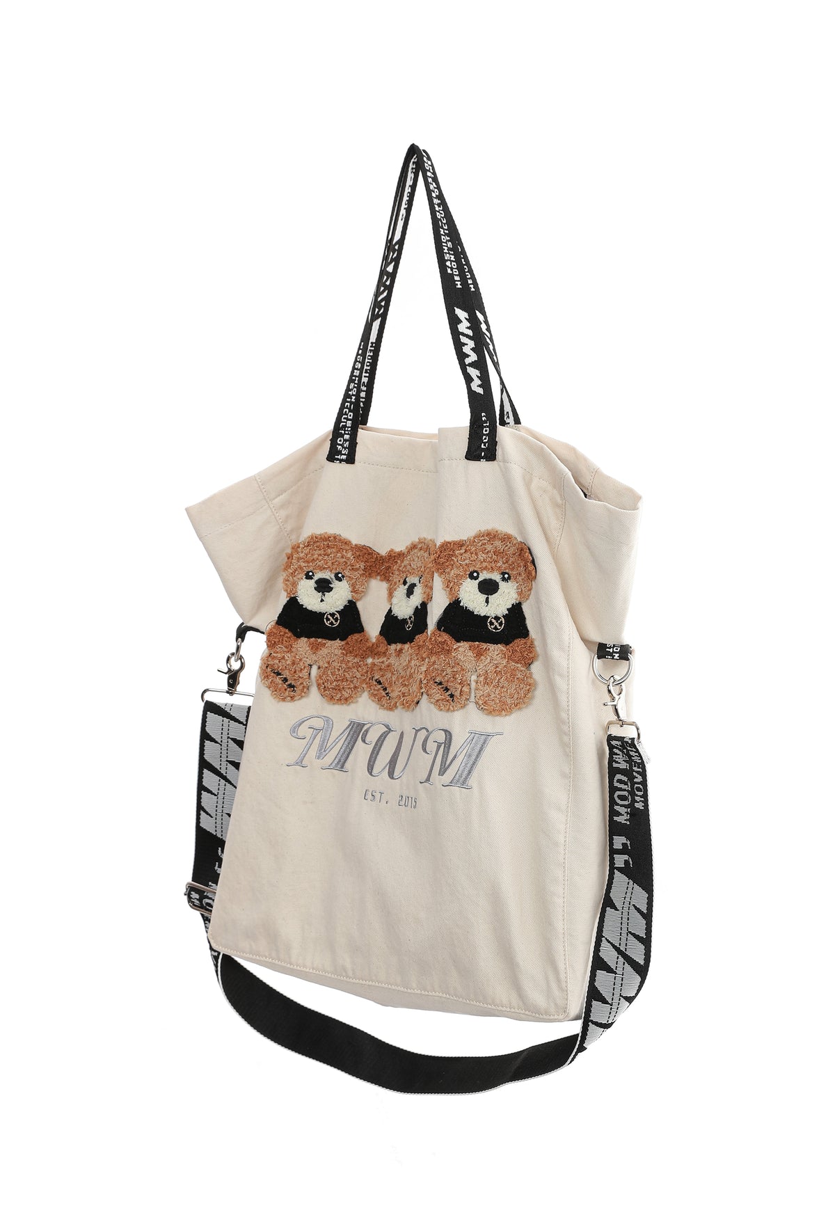 MWM TEDDY BEAR TOTE BAG