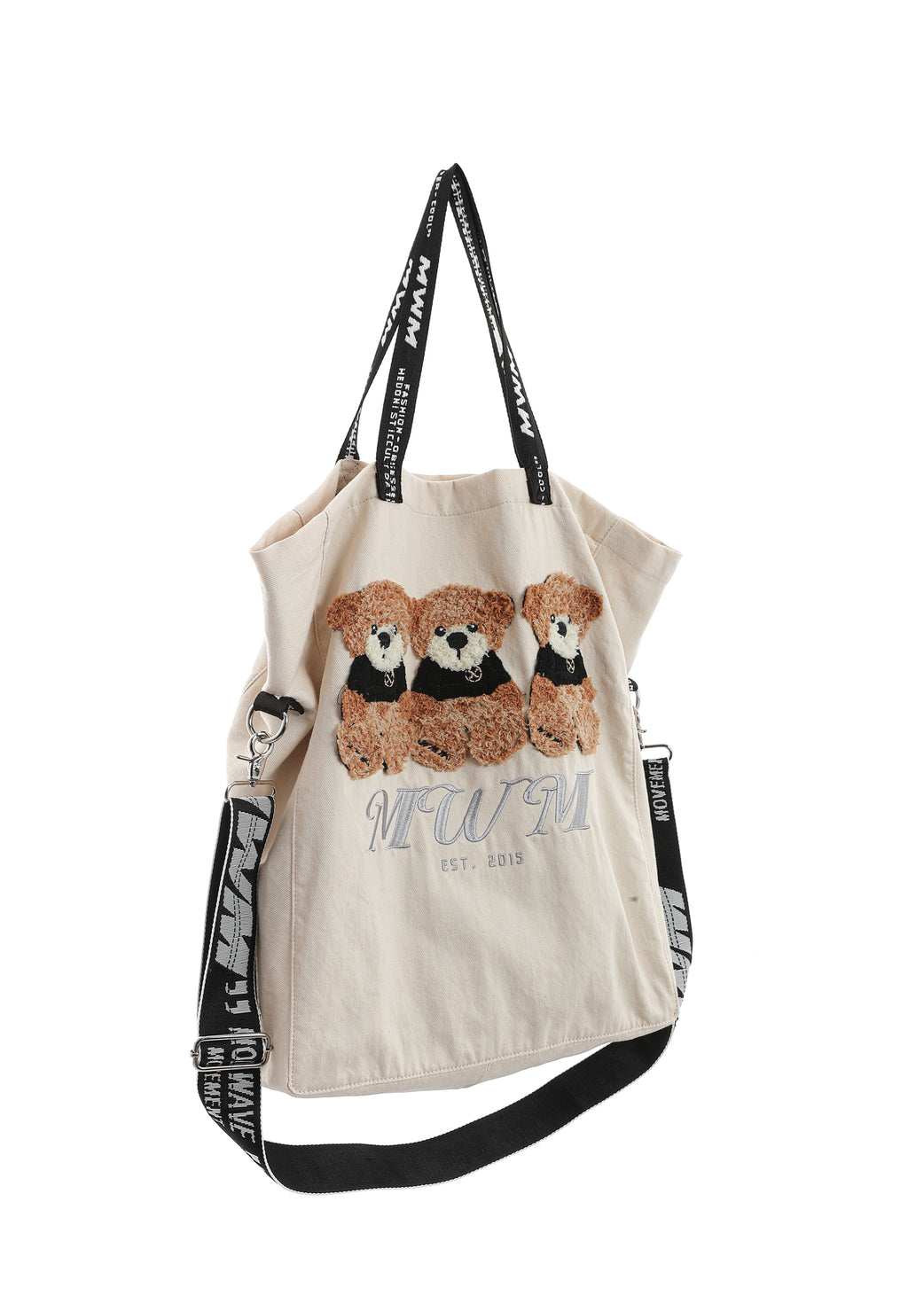 MWM TEDDY BEAR TOTE BAG