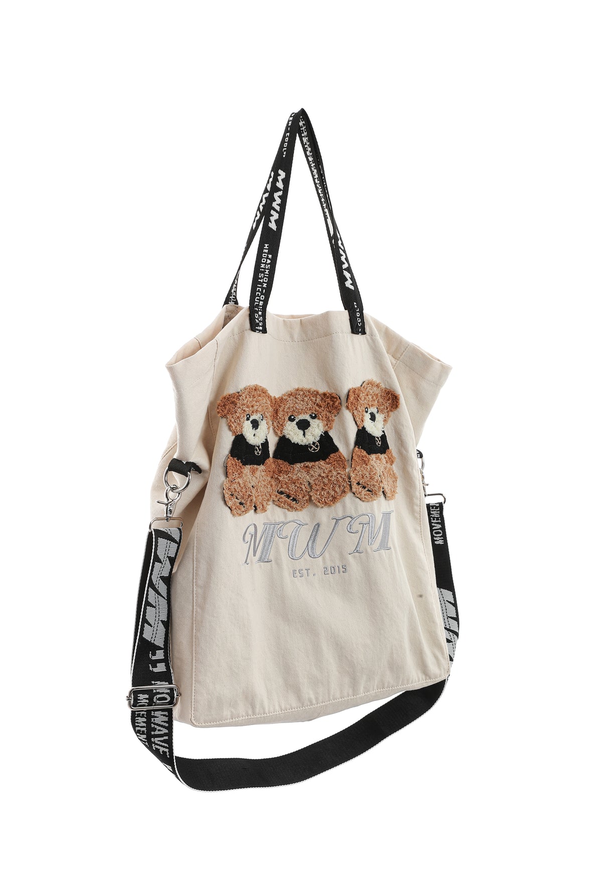 MWM TEDDY BEAR TOTE BAG