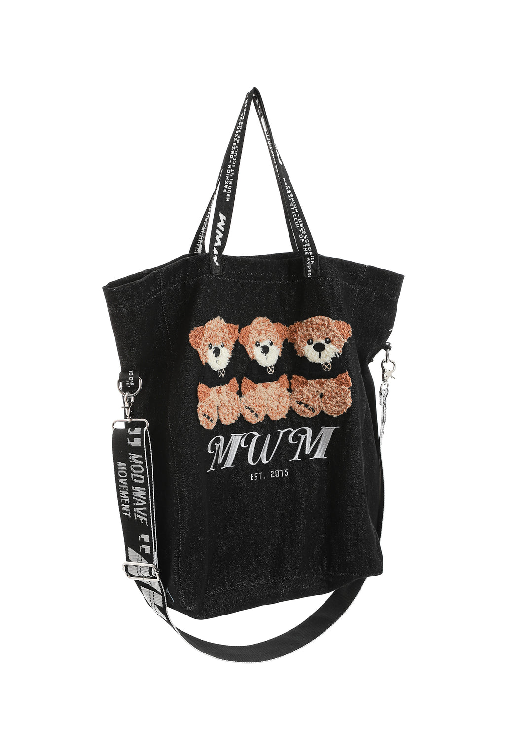 MWM TEDDY BEAR TOTE BAG