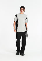 Camiseta bicolor con paneles laterales | MWM