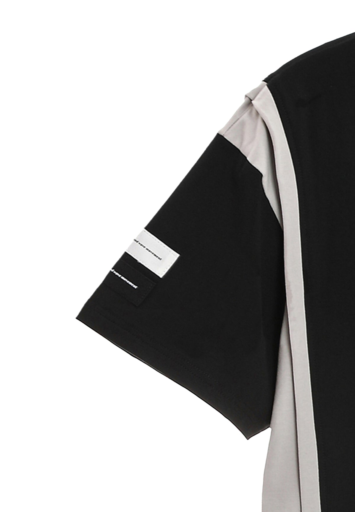 Camiseta bicolor con paneles laterales | MWM