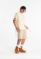 Camiseta bicolor con paneles laterales | MWM