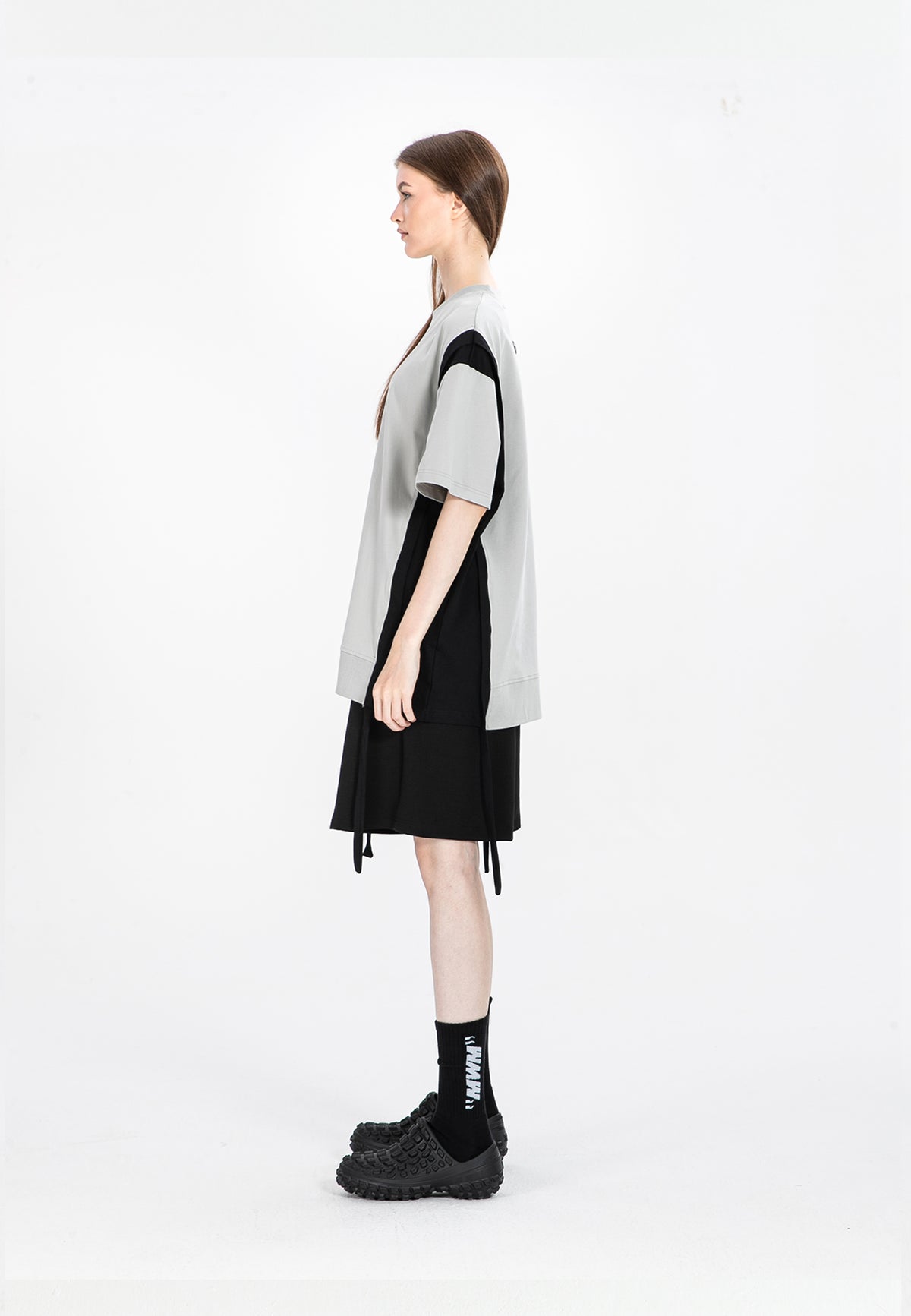 Camiseta bicolor con paneles laterales | MWM