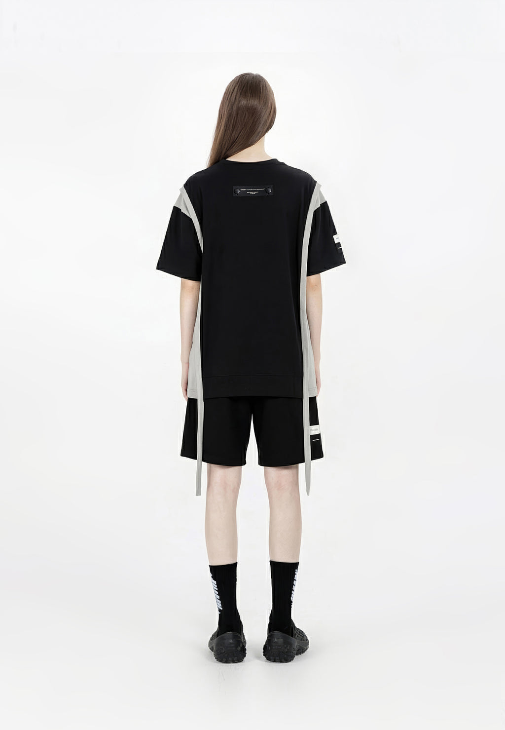 Camiseta bicolor con paneles laterales | MWM