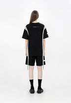 Camiseta bicolor con paneles laterales | MWM