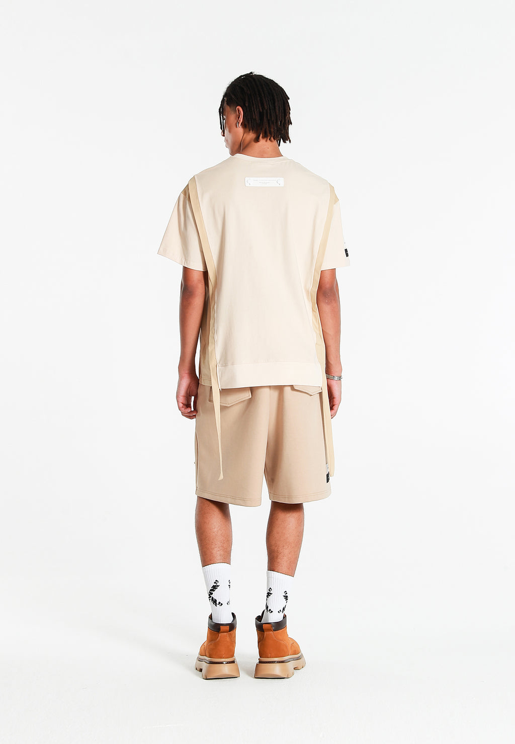 Camiseta bicolor con paneles laterales | MWM