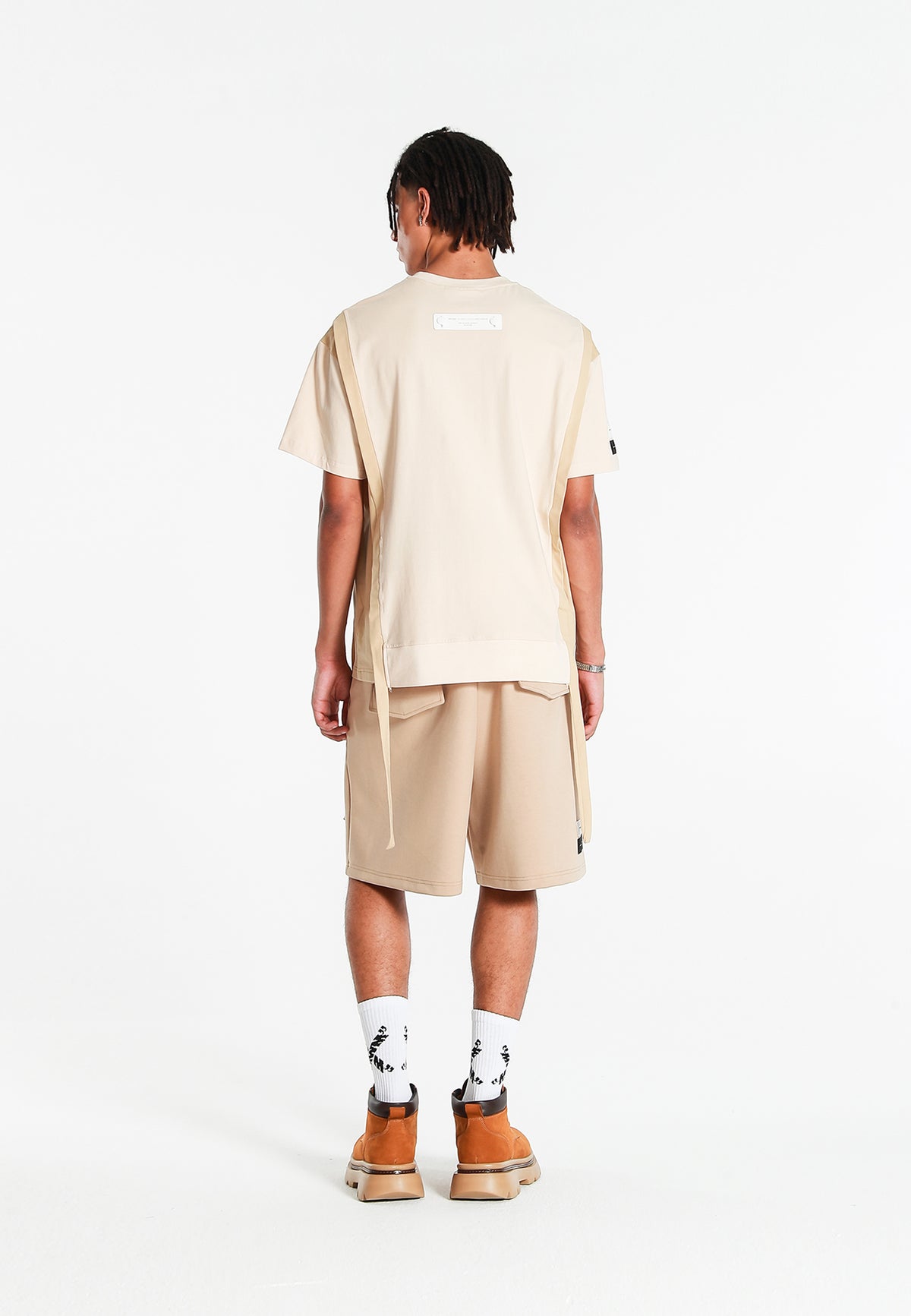 Camiseta bicolor con paneles laterales | MWM