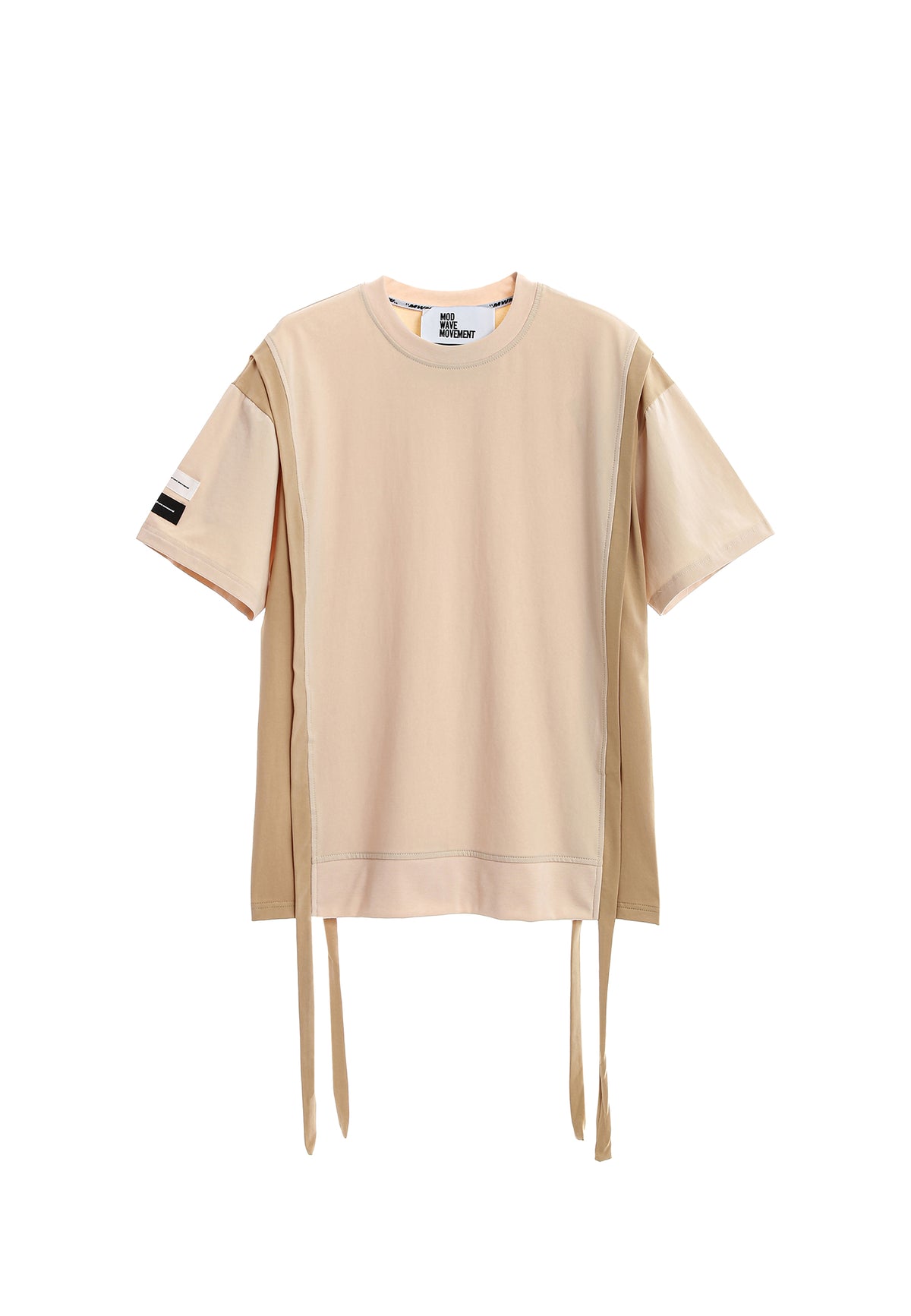 Camiseta bicolor con paneles laterales | MWM