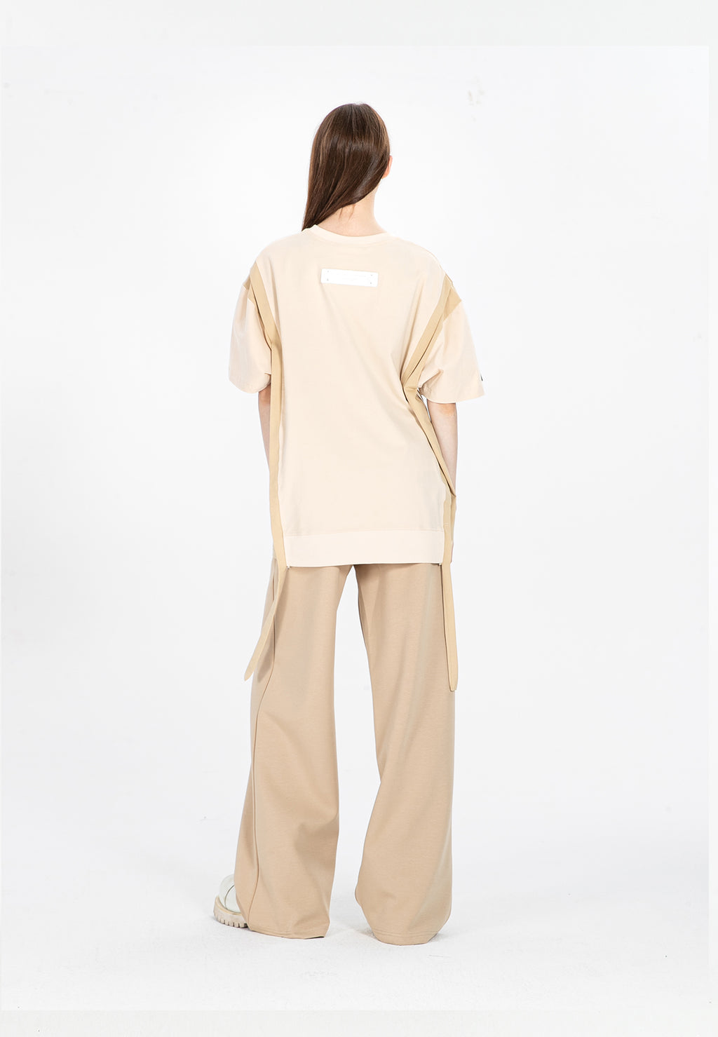 Camiseta bicolor con paneles laterales | MWM