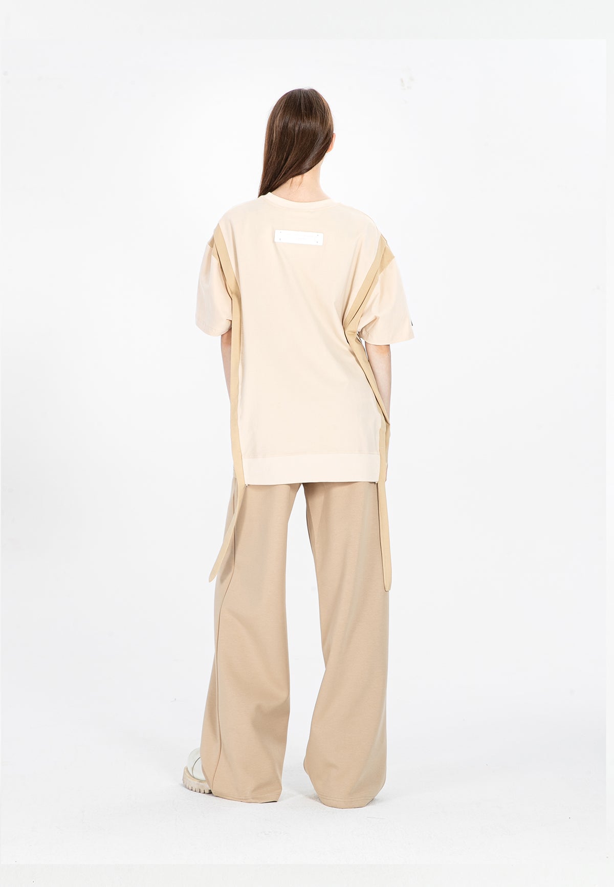 Camiseta bicolor con paneles laterales | MWM