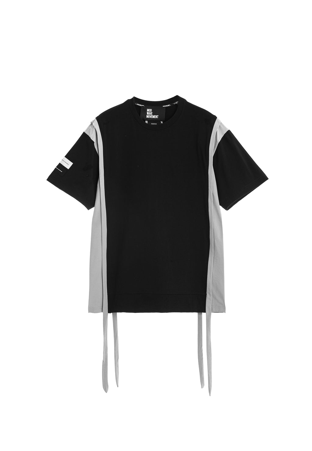 Camiseta bicolor con paneles laterales | MWM