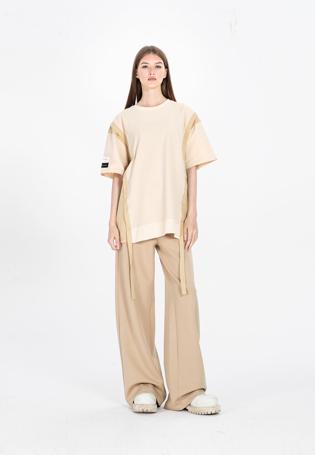Camiseta bicolor con paneles laterales | MWM