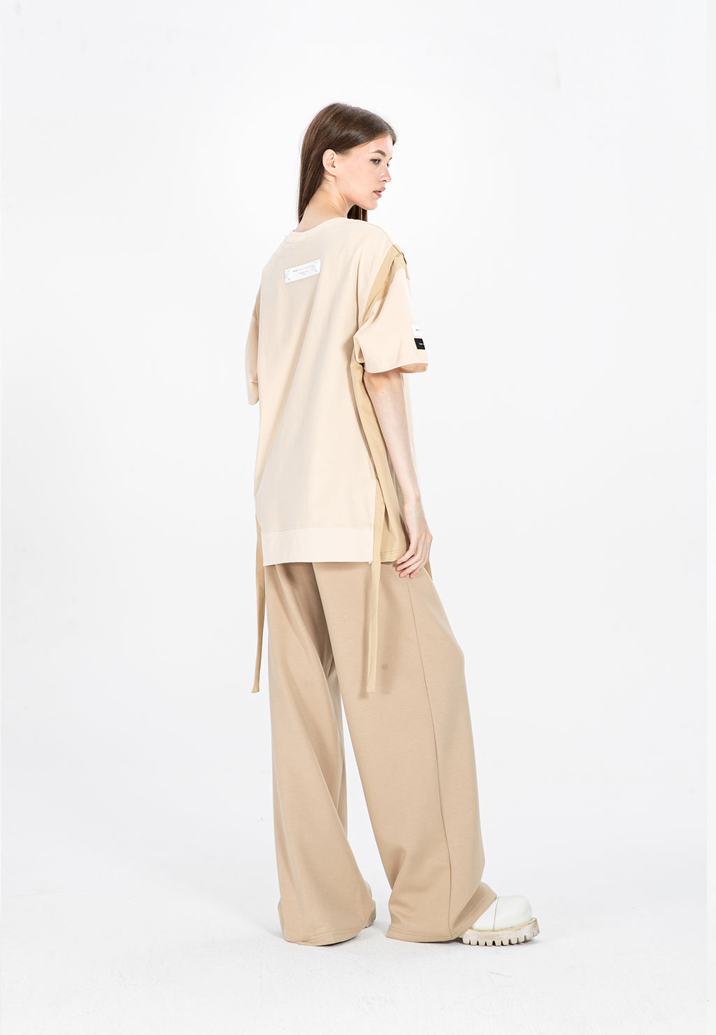 Camiseta bicolor con paneles laterales | MWM