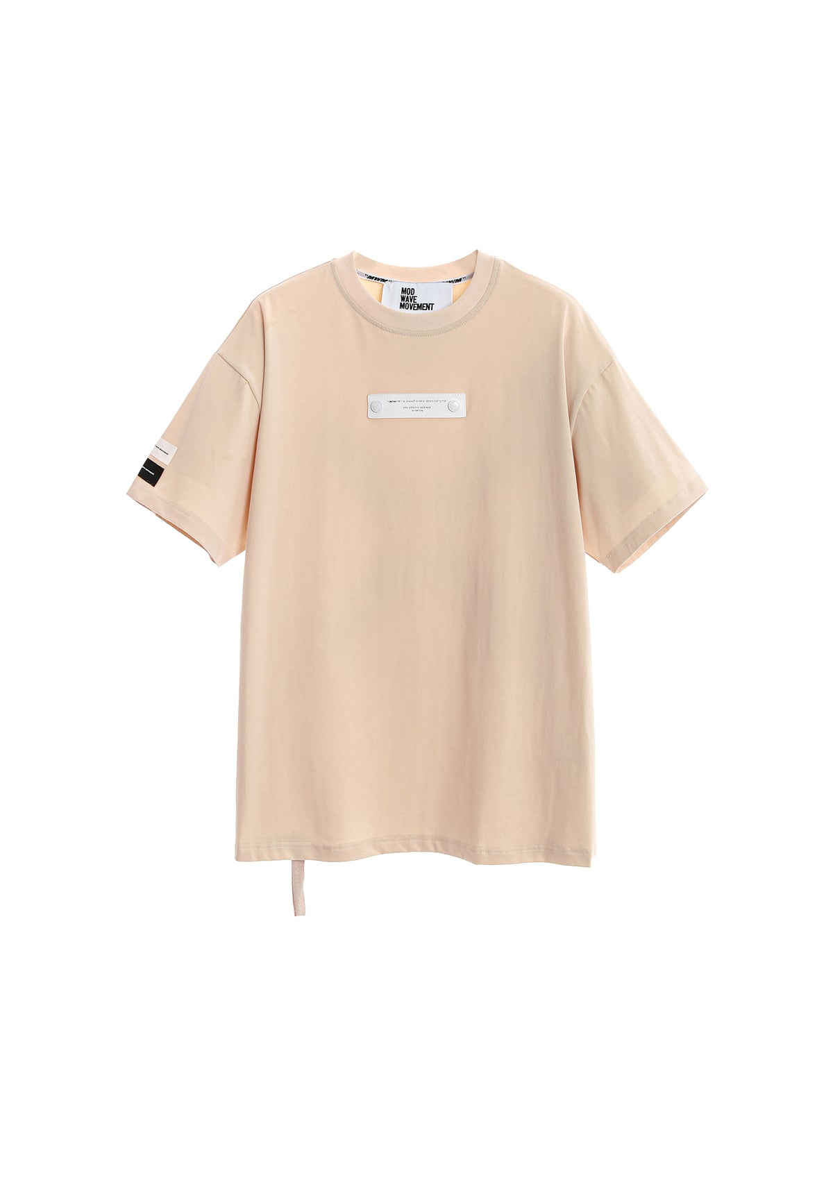 Camiseta con cordones en cruz | MWM