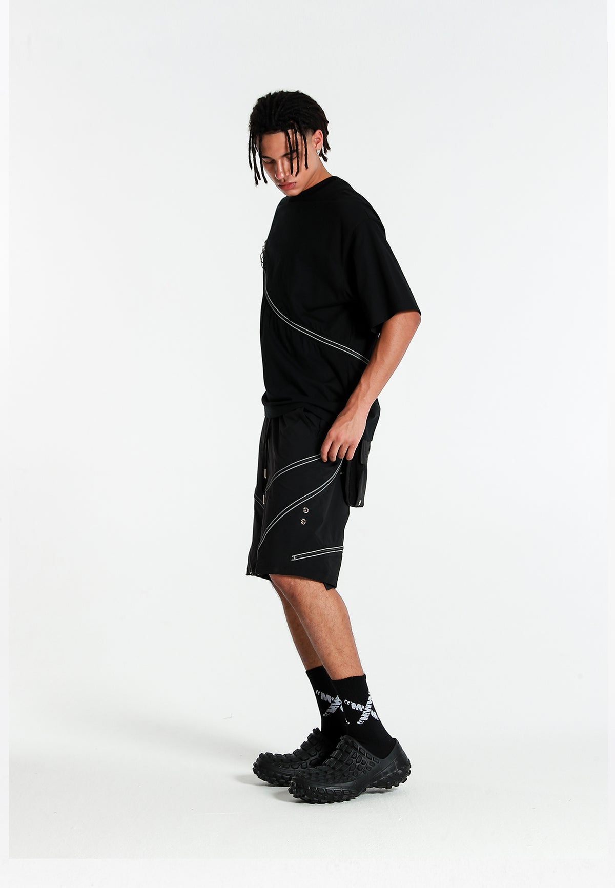 Camiseta con detalle de cremallera | MWM
