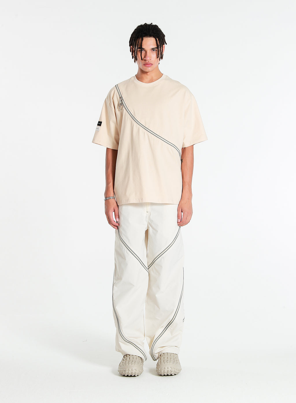 Camiseta con detalle de cremallera | MWM