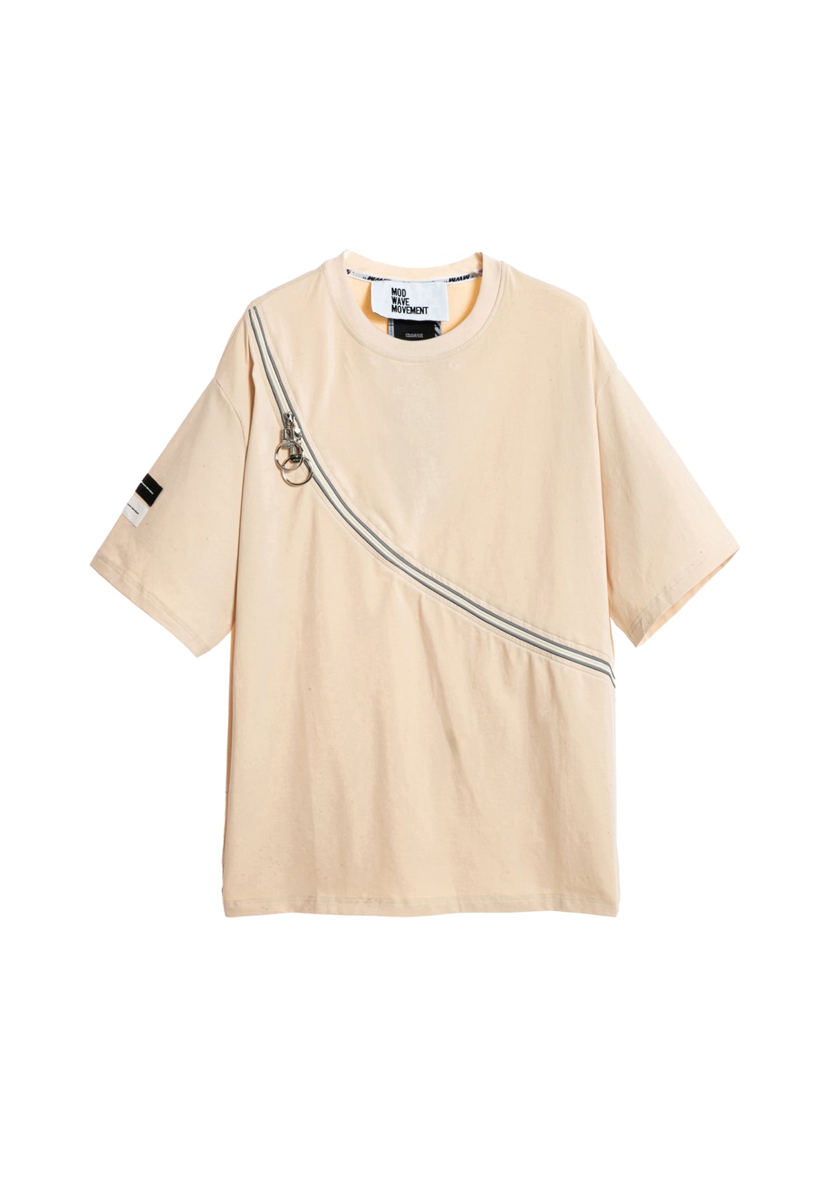 Camiseta con detalle de cremallera | MWM