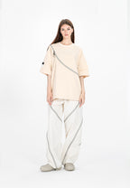 Camiseta con detalle de cremallera | MWM