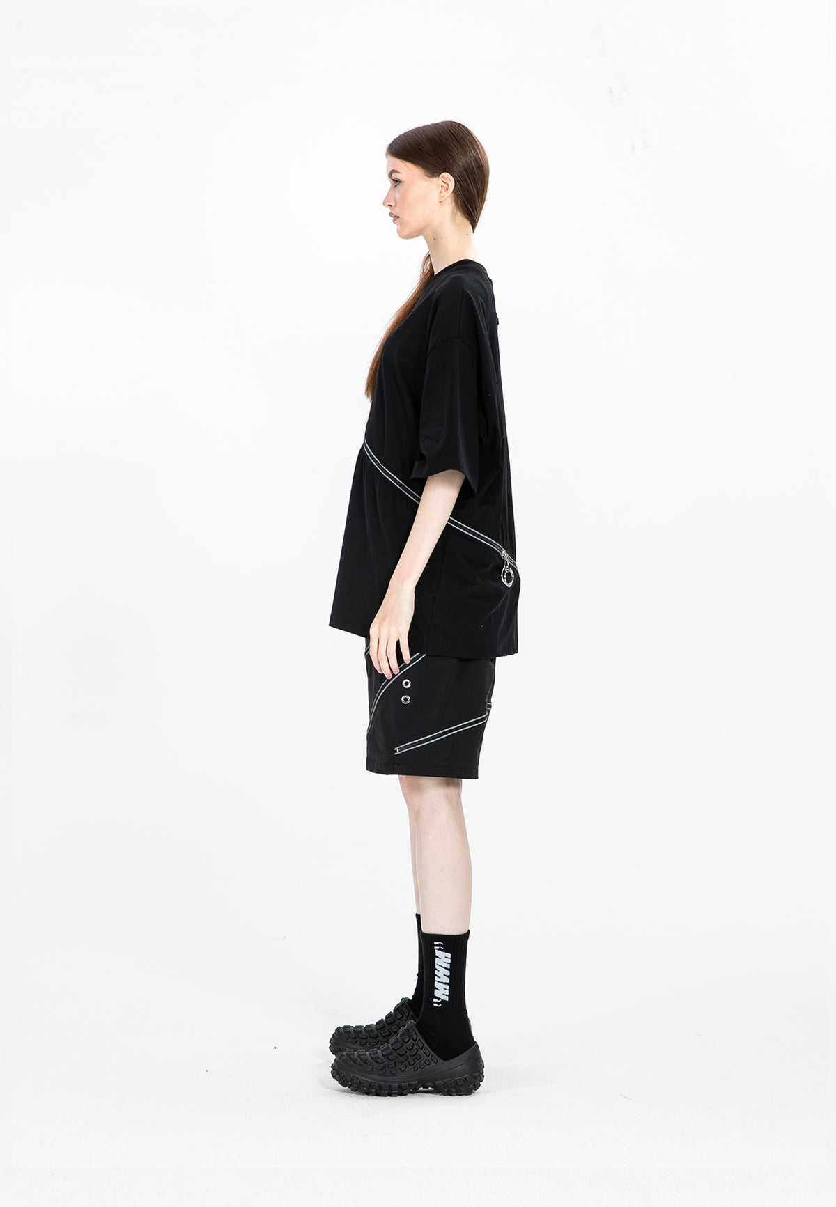 Camiseta con detalle de cremallera | MWM