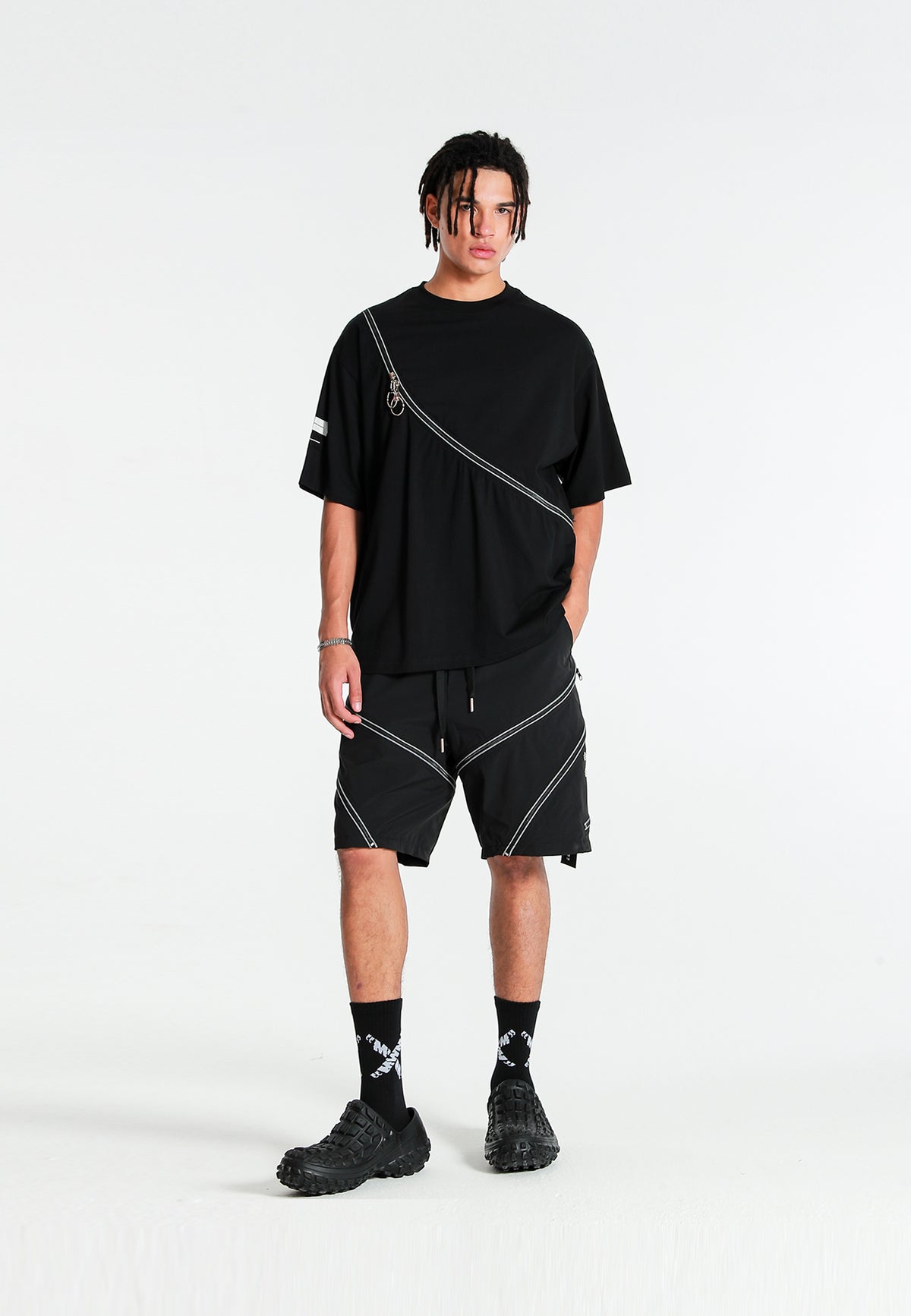 Camiseta con detalle de cremallera | MWM