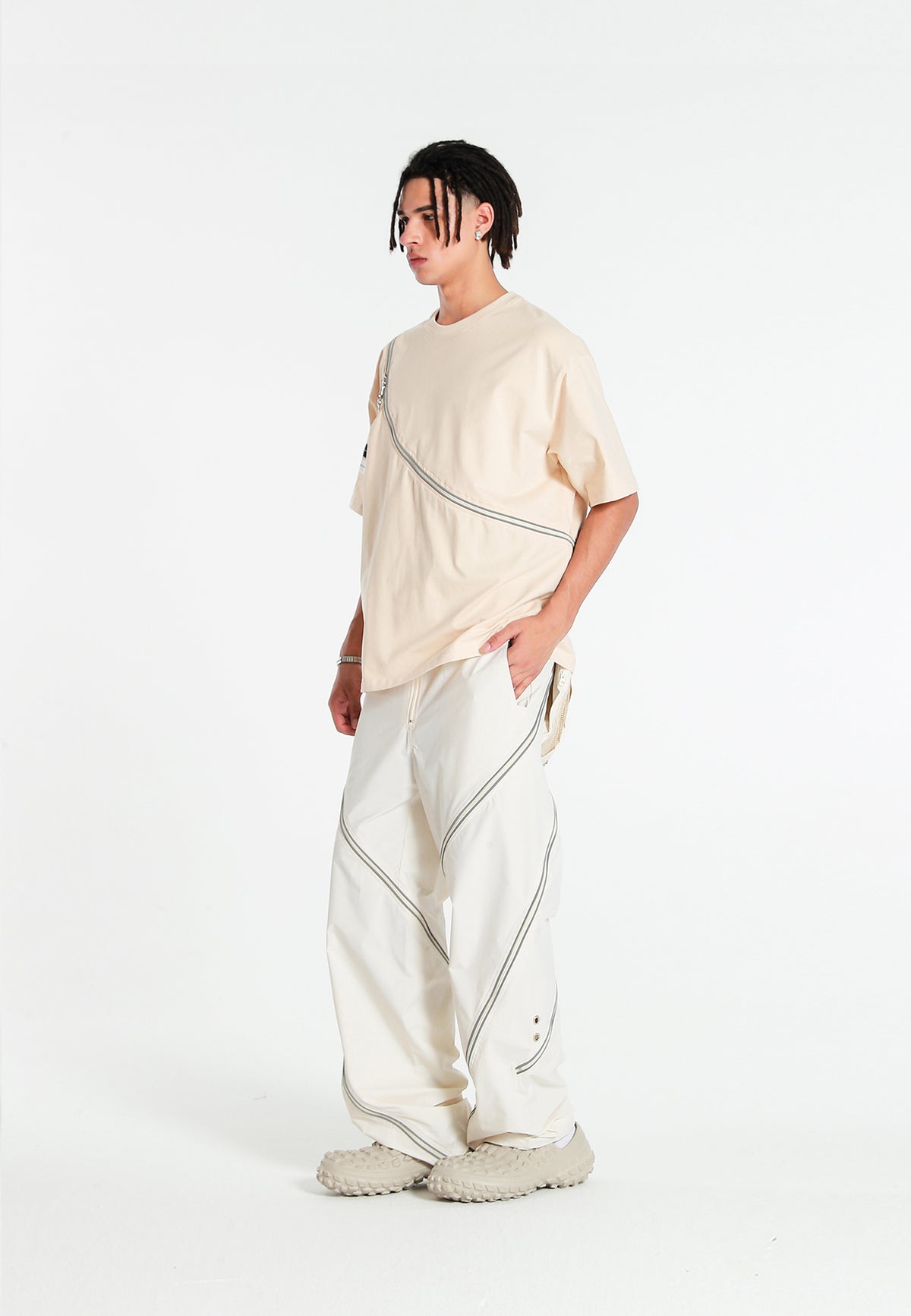 Camiseta con detalle de cremallera | MWM