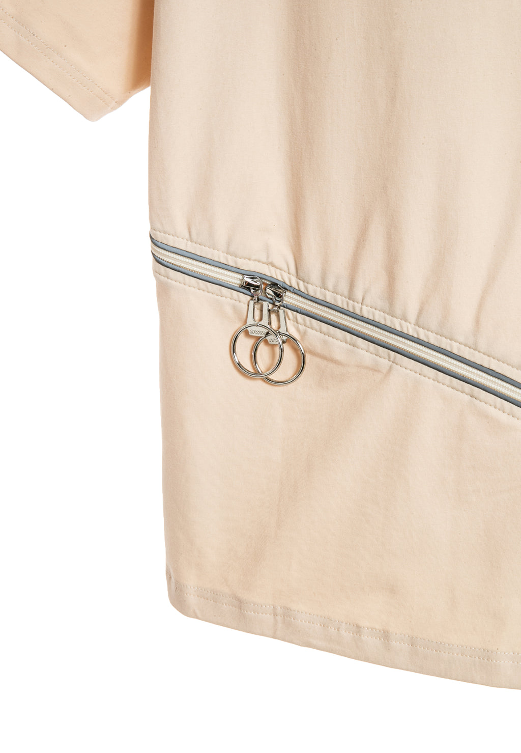Camiseta con detalle de cremallera | MWM