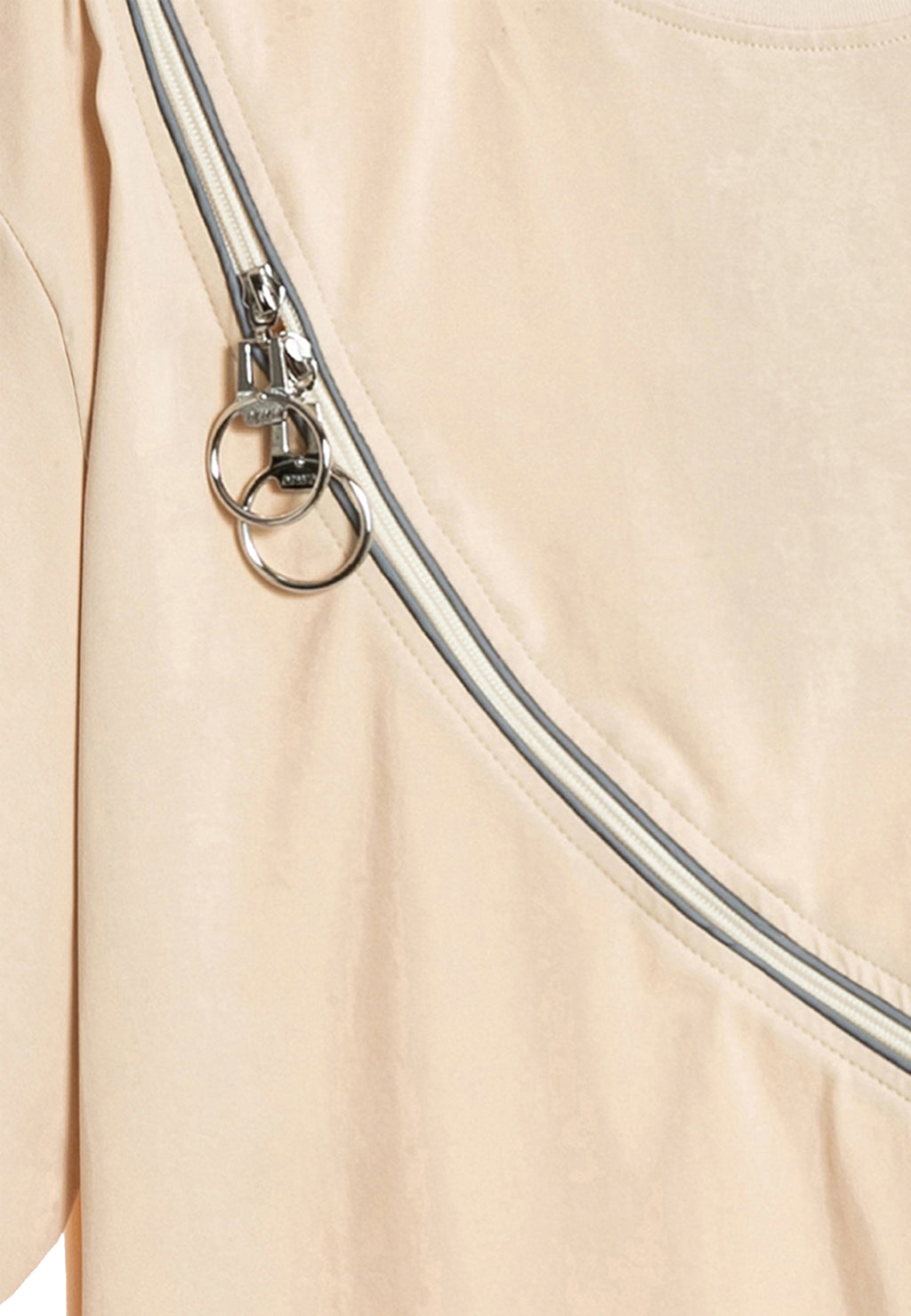 Camiseta con detalle de cremallera | MWM