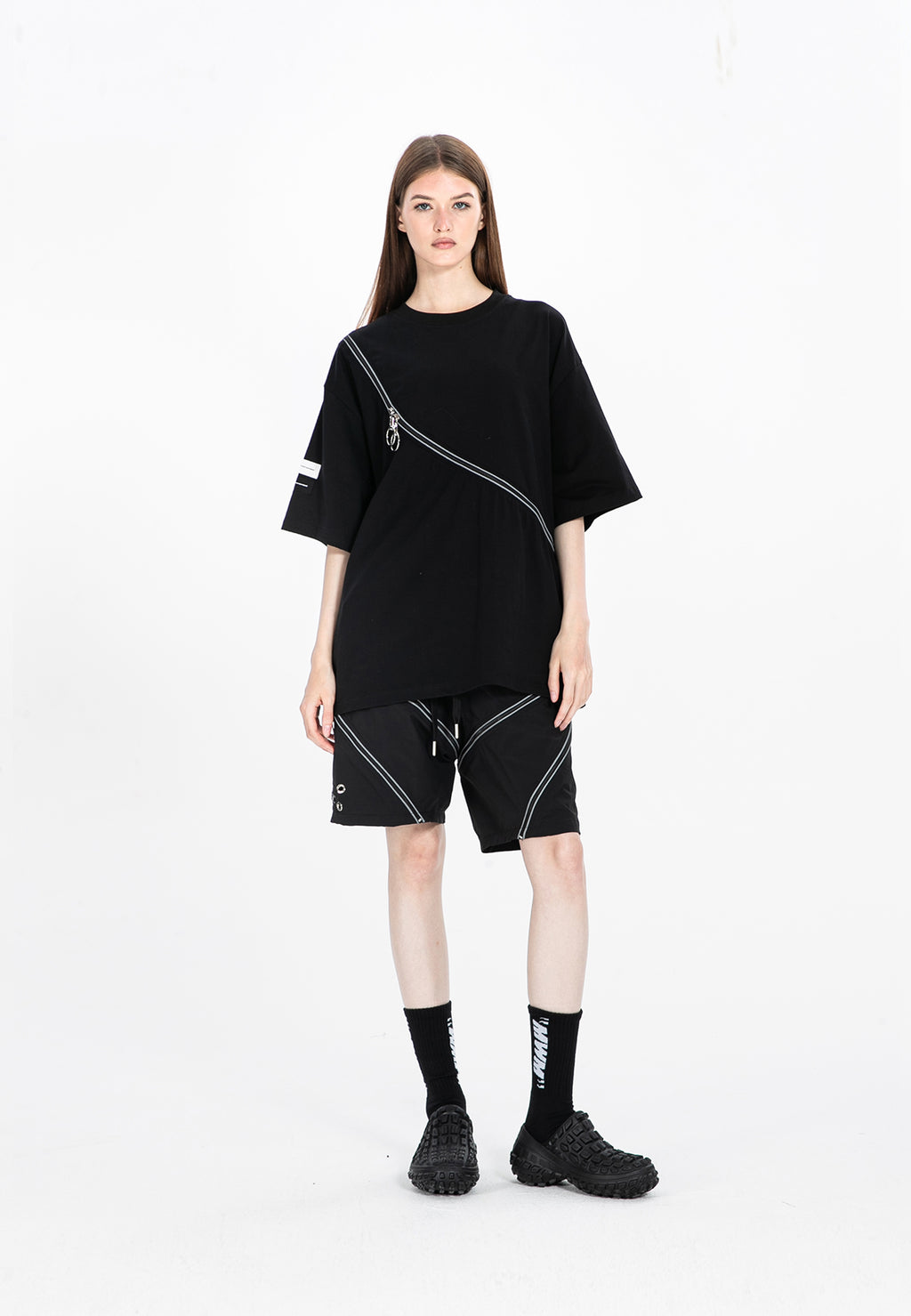 Camiseta con detalle de cremallera | MWM