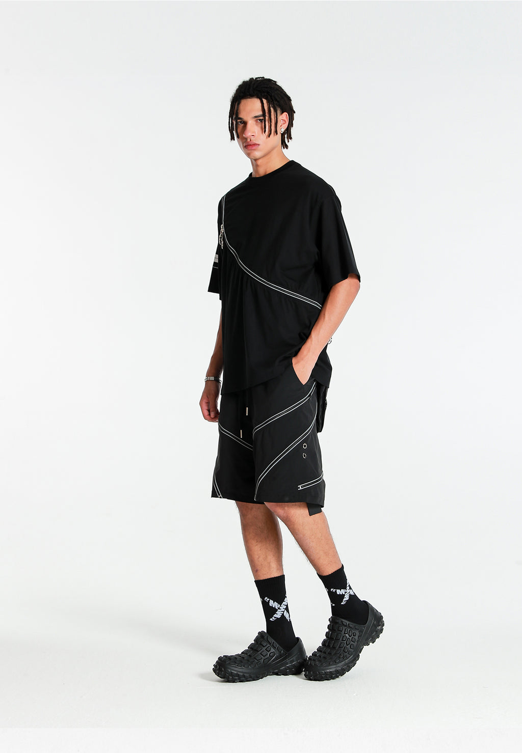 Camiseta con detalle de cremallera | MWM