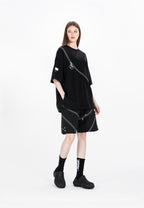 Camiseta con detalle de cremallera | MWM