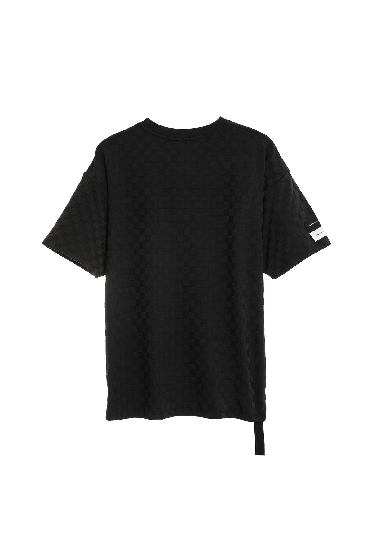 Camiseta de tejido texturizado en cuadros | MWM