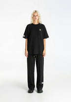 MWM SOFT FABRIC PLAID PRINT T-SHIRT