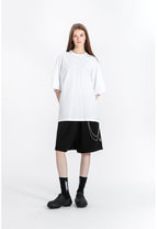 Camiseta oversize con bordado | MWM