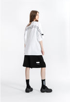 Camiseta oversize con bordado | MWM