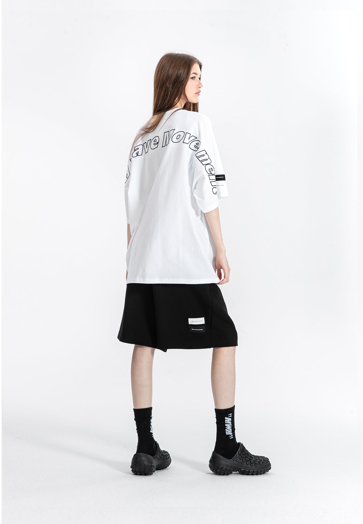Camiseta oversize con bordado | MWM