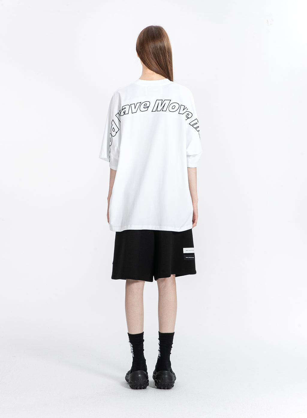 Camiseta oversize con bordado | MWM