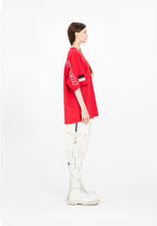 Camiseta oversize con bordado | MWM