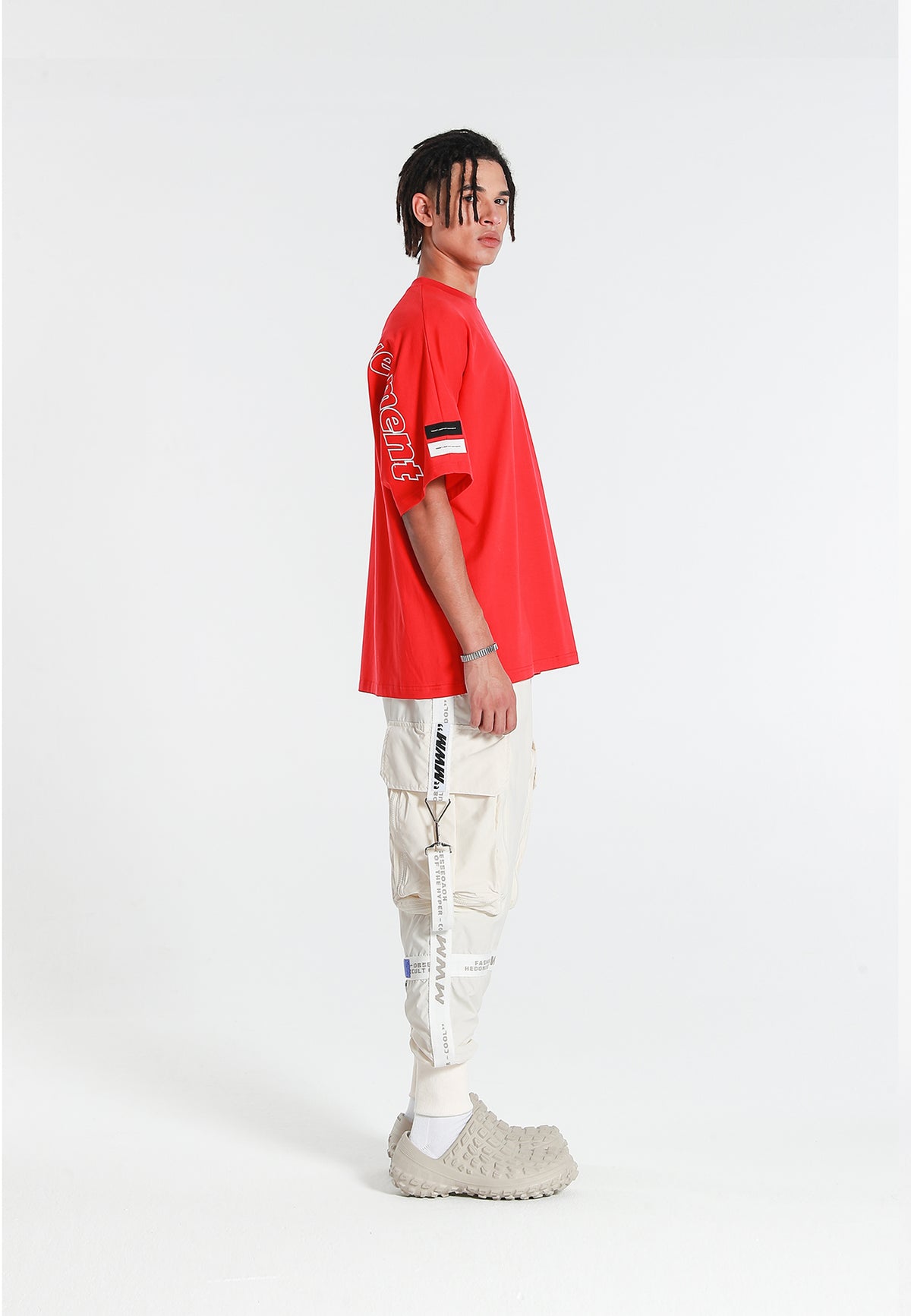 Camiseta oversize con bordado | MWM