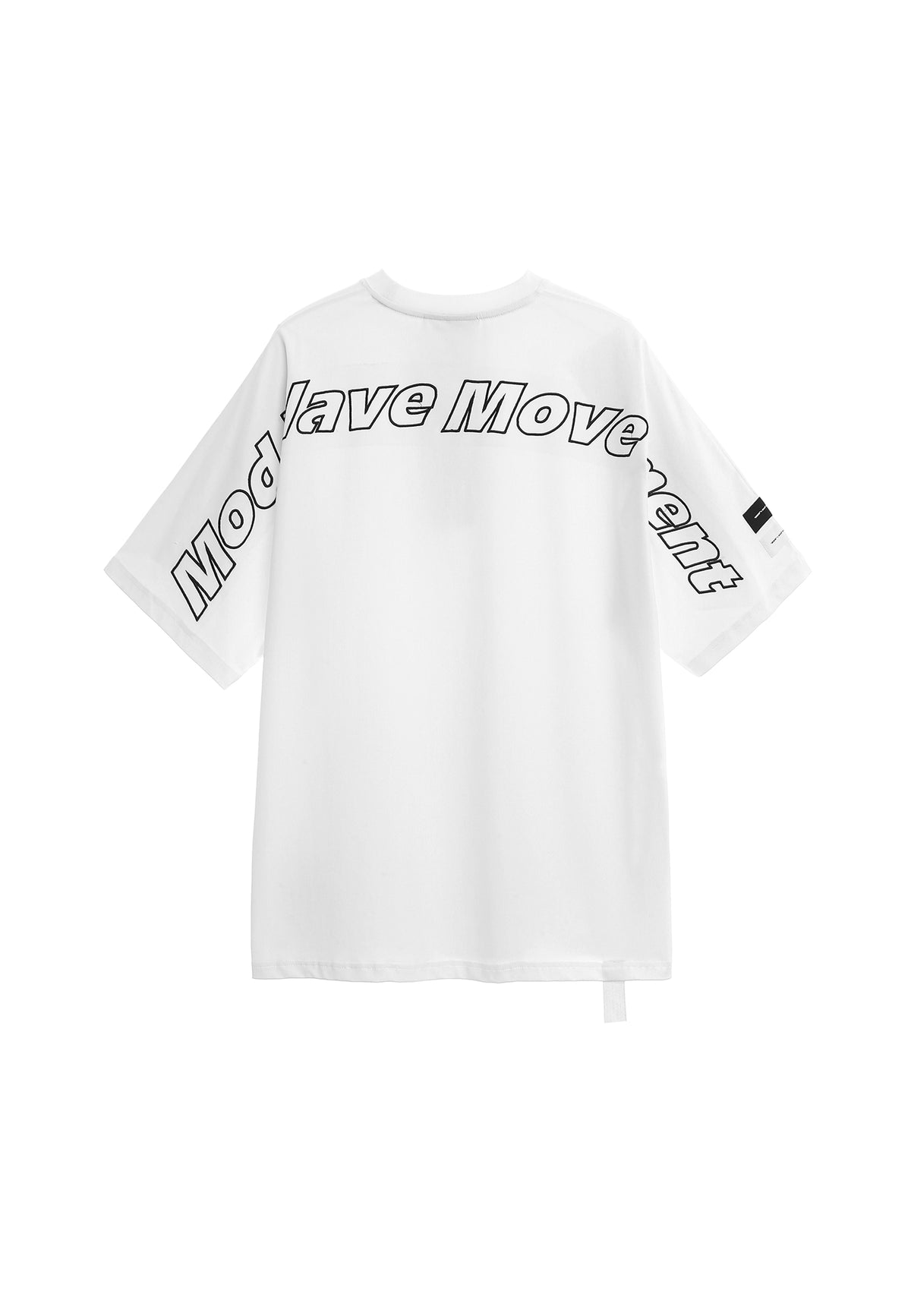 Camiseta oversize con bordado | MWM