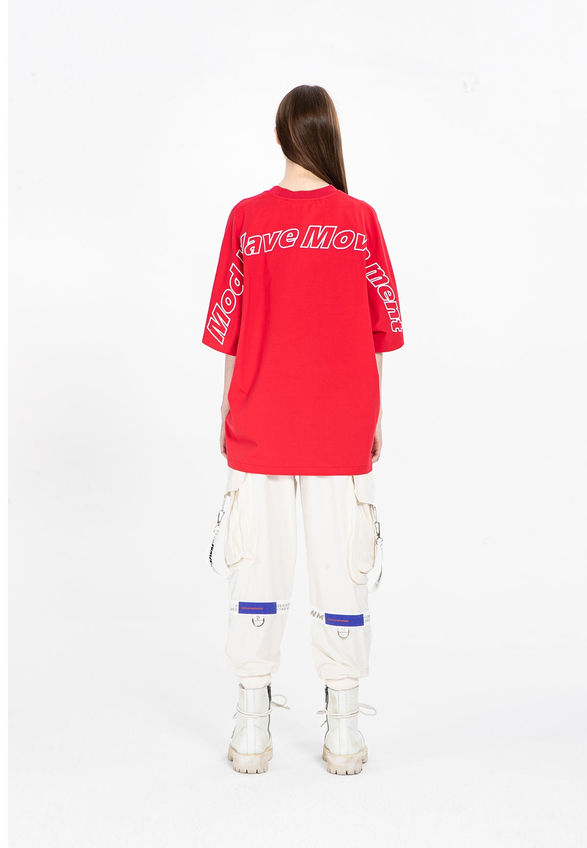 Camiseta oversize con bordado | MWM
