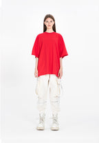Camiseta oversize con bordado | MWM