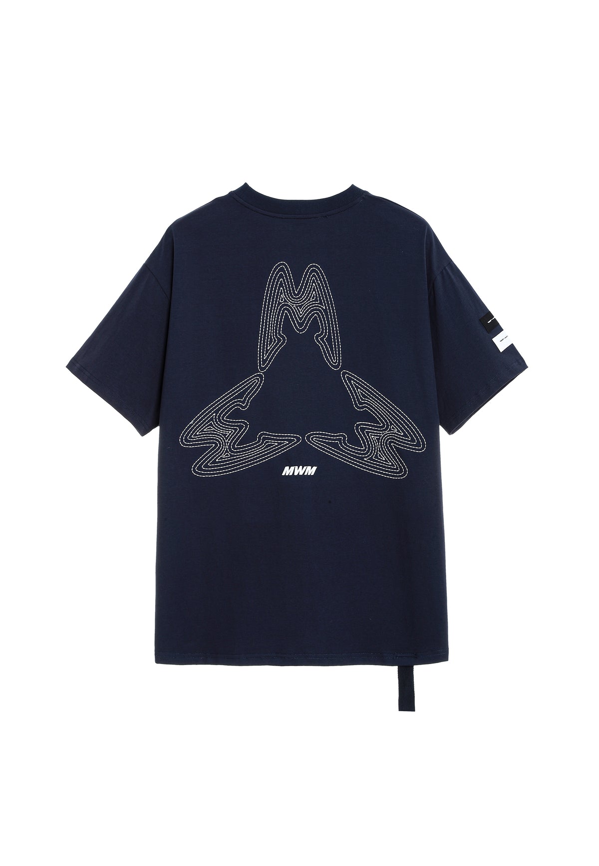 Camiseta con logo triangular | MWM