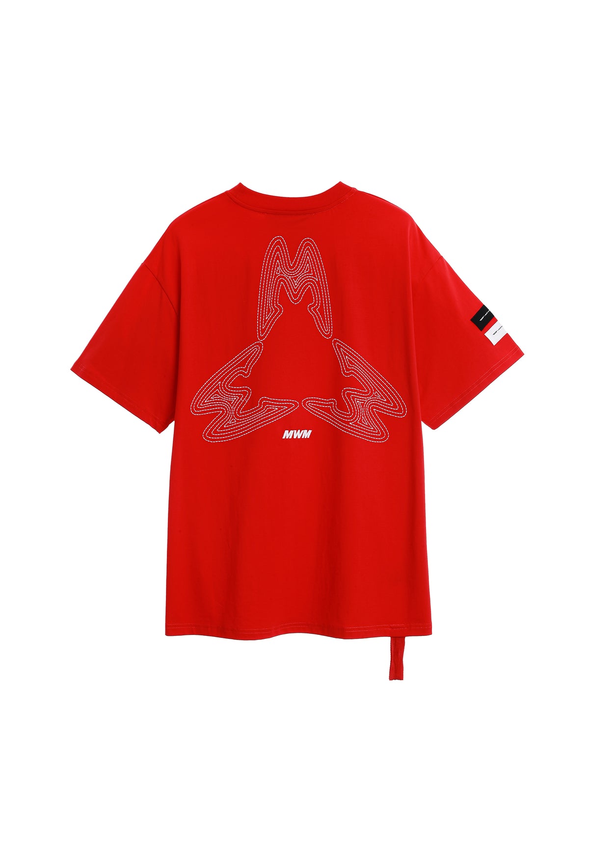 MWM T-SHIRT WITH TRIANGULAR LOGO