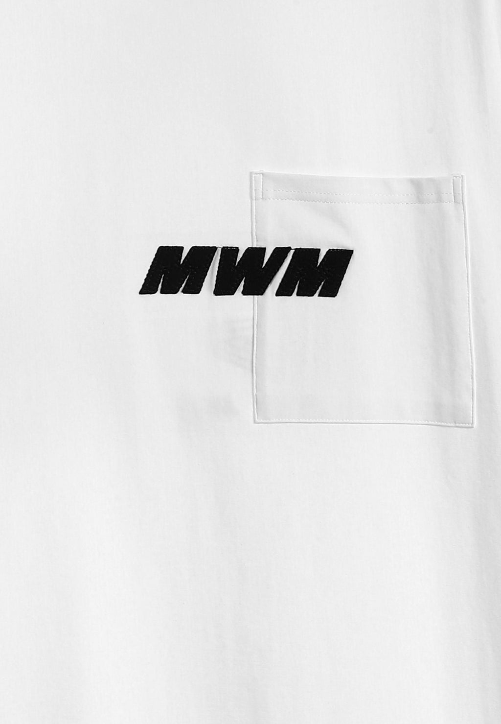 MWM T-SHIRT WITH TRIANGULAR LOGO